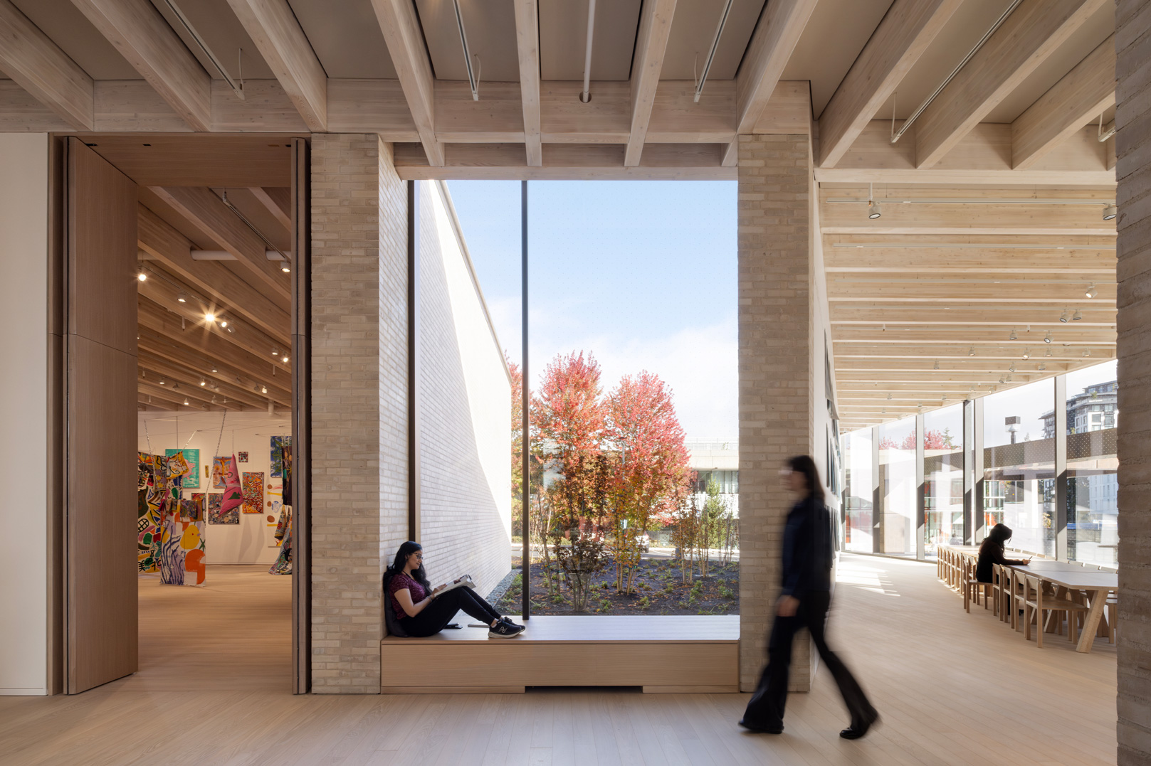 Gibson Art Museum — Museum interior · Photograph